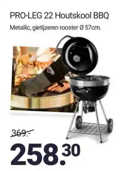 Inter Chalet PRO LEG 22 Houtskool BBQ aanbieding