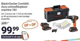 Inter Chalet Black+Decker Combikit aanbieding