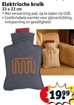 Kruidvat Elektrische kruik aanbieding