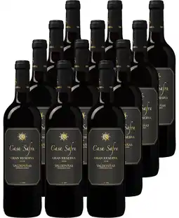 Wijnvoordeel 12 flessen Casa Safra Black Label Gran Reserva Voordeelpakket aanbieding