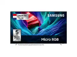 MediaMarkt Samsung 115 Micro Rgb Tv - Mre115mr95f (2025) aanbieding