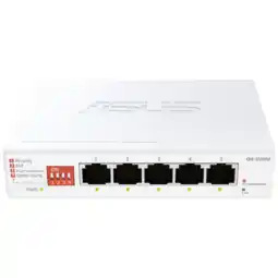 MediaMarkt Asus Qg-u1050 5-port 2.5g Unmanaged Switch aanbieding