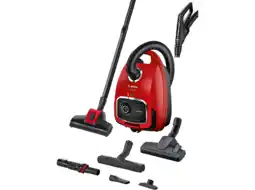 MediaMarkt Bosch Serie 6 Bgl6pet3 Stofzuiger Met Zak Rood aanbieding