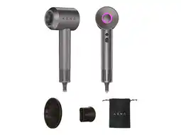 MediaMarkt Aeno Haardroger Hd1 1500w IONisatie Incl. Diffusor Concentrator Reistasje Föhn Antraciet aanbieding