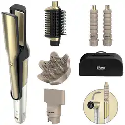 MediaMarkt Shark Glam 5-in-1 - Hd6052seu Hairstyler Goud aanbieding