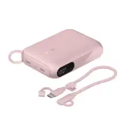 MediaMarkt Belkin 10.000mah Pd20w Display Powerbank Roze aanbieding