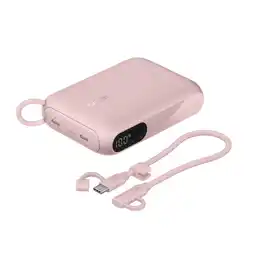 MediaMarkt Belkin 10.000mah Pd20w Display Powerbank Roze aanbieding