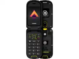 MediaMarkt Hammer Bow Lte Ip68 Clamshell Phone - 128 Mb Zwart aanbieding