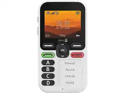 MediaMarkt Doro Leva X10 4g Seniorphone Met Sos Button + GPs - 17 Mb Wit aanbieding
