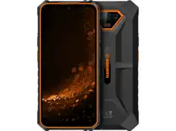 MediaMarkt Hammer Iron V Orange 65 Rugged Smartphone 6+6gb - 64 Gb Zwart aanbieding