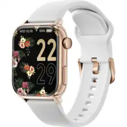 MediaMarkt Ice-watch Smartwatch 2.0 1.96'' Amoled (022537) Roségoud - Wit aanbieding