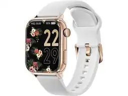 MediaMarkt Ice-watch Smartwatch 2.0 1.96'' Amoled (022537) Roségoud - Wit aanbieding