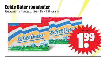 Dirk Echte boter roomboter 250g aanbieding