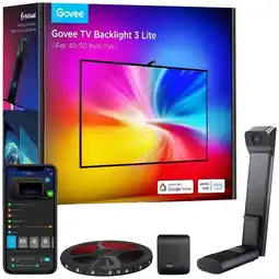 MediaMarkt Govee Tv Backlight 3 Lite (40~50 Inch) Slimme Ledstrip Zwart aanbieding