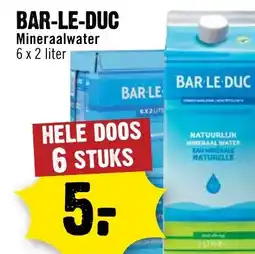 Dirck 3 BAR-LE-DUC Mineraalwater aanbieding