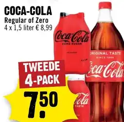 Dirck 3 Coca-Cola Regular of Zero aanbieding