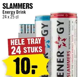 Dirck 3 Slammers Energy Drink aanbieding