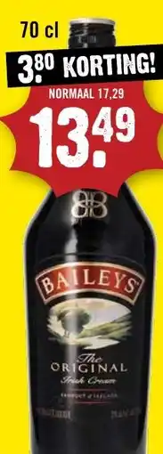 Dirck 3 Baileys The Original aanbieding