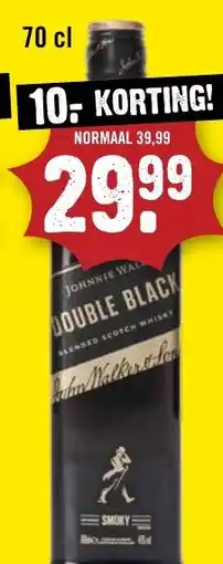 Dirck 3 Johnnie walk double black aanbieding