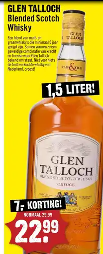 Dirck 3 Glen Talloch aanbieding