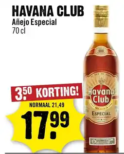 Dirck 3 Havana club Añejo especial aanbieding