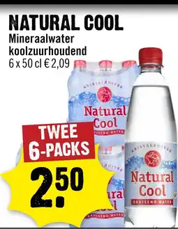 Dirck 3 Natural cool Mineraalwater koolzuurhoudend aanbieding