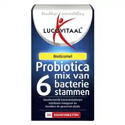 Trekpleister Lucovitaal Probiotica Mix Van Zes Bacteriële Stammen aanbieding