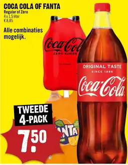 Dirck 3 Coca cola of fanta aanbieding