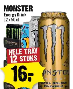 Dirck 3 Monster energy drink aanbieding
