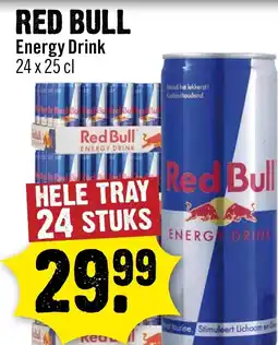Dirck 3 Red bull energy drink aanbieding