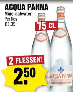 Dirck 3 Acqua panna Mineraalwater aanbieding