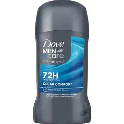 Trekpleister Dove Men+Care Clean Comfort Antitranspirant Deostick aanbieding