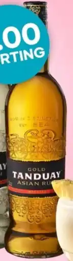 Mitra Tanduay Gold Rum aanbieding