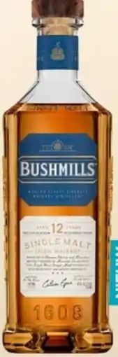 Mitra Bushmills 12 Yrs Malt aanbieding