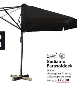 Sligro Sediamo Parasoldoek aanbieding
