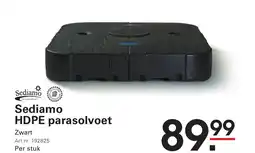 Sligro Sediamo HDPE parasolvoet aanbieding