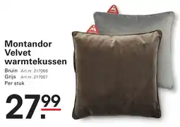 Sligro Montandor Velvet warmtekussen aanbieding