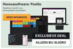 Sligro Horecasoftware: Posilio aanbieding