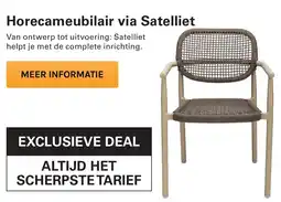 Sligro Horecameubilair via Satelliet aanbieding