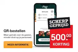 Sligro QR-bestellen aanbieding