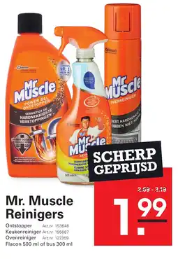 Sligro Mr. Muscle Reinigers Ontstopper aanbieding