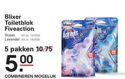 Sligro Blixer Toiletblok Fiveaction Ocean aanbieding
