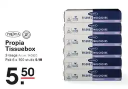 Sligro Propia Tissuebox aanbieding