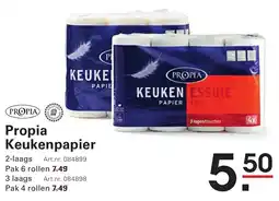 Sligro Propia Keukenpapier aanbieding