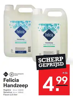 Sligro Felicia Handzeep Hygiëne aanbieding