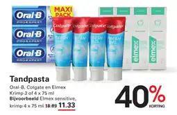 Sligro Tandpasta aanbieding