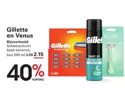 Sligro Gillette en Venus aanbieding