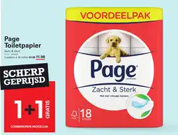 Sligro Page Toiletpapier aanbieding