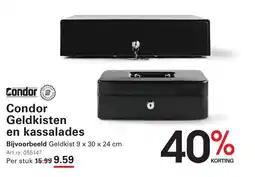 Sligro Condor Geldkisten en kassalades aanbieding