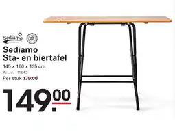 Sligro Sediamo Sta en biertafel aanbieding